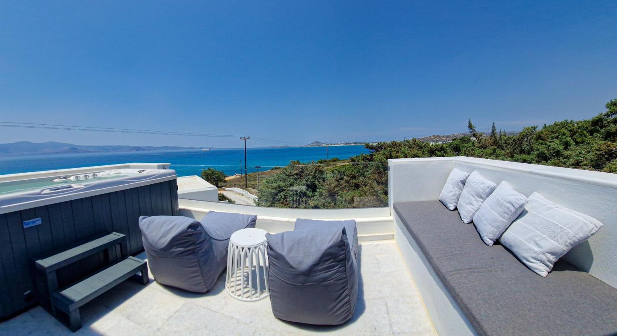 Seanfinity Beachfront Suites Mikri Vigla Chambre photo