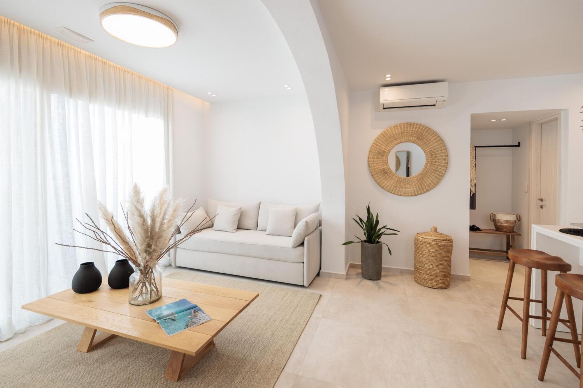 Seanfinity Beachfront Suites Mikri Vigla Chambre photo