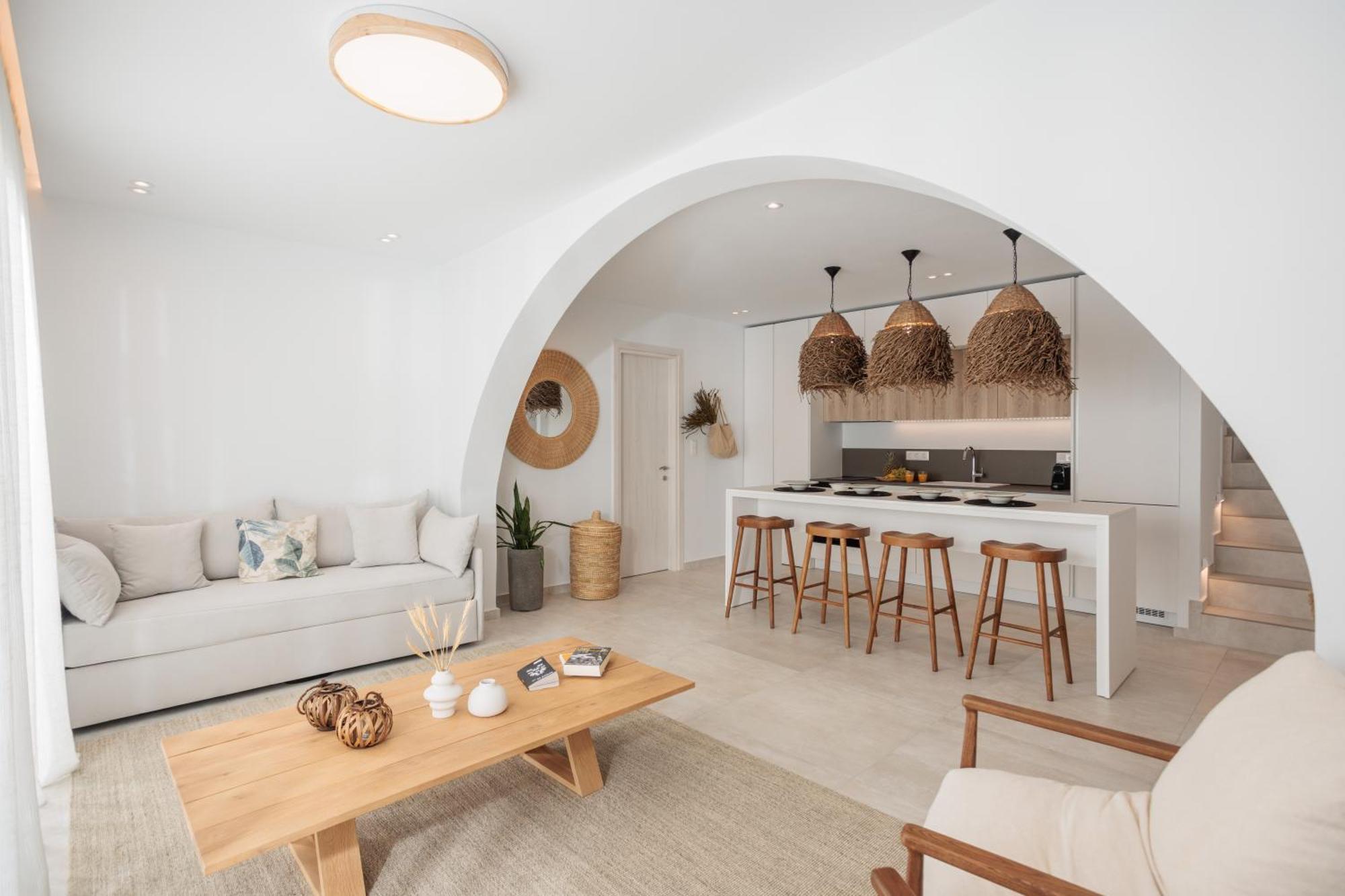 Seanfinity Beachfront Suites Mikri Vigla Extérieur photo